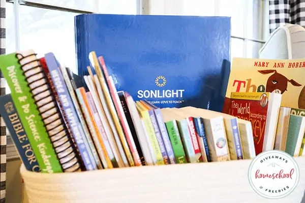 image of various books for children learning
