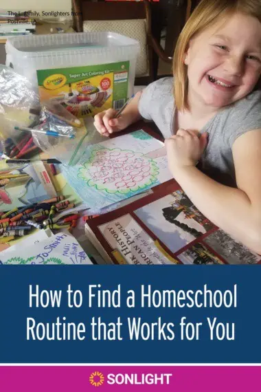 How to Find a Homeschool Routine that Works for You