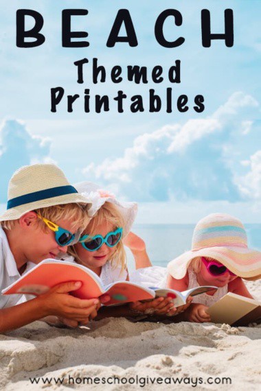 FREE Beach Themed Printables