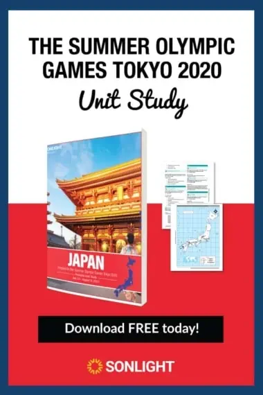 Free Tokyo Olympics Unit Study from Sonlight