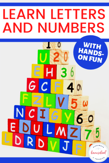learn letters and numbers