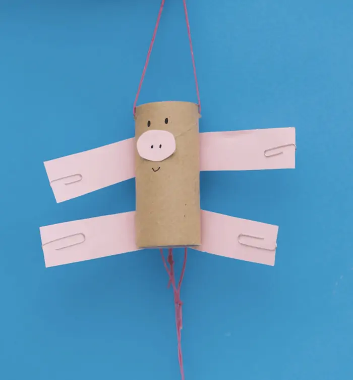 cardboard tube puppet