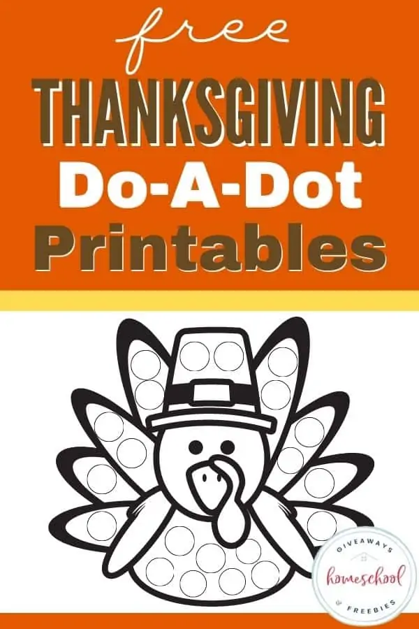 Dot Markers Turkeys: Thanksgiving and Fall Easy Guided Big Dots