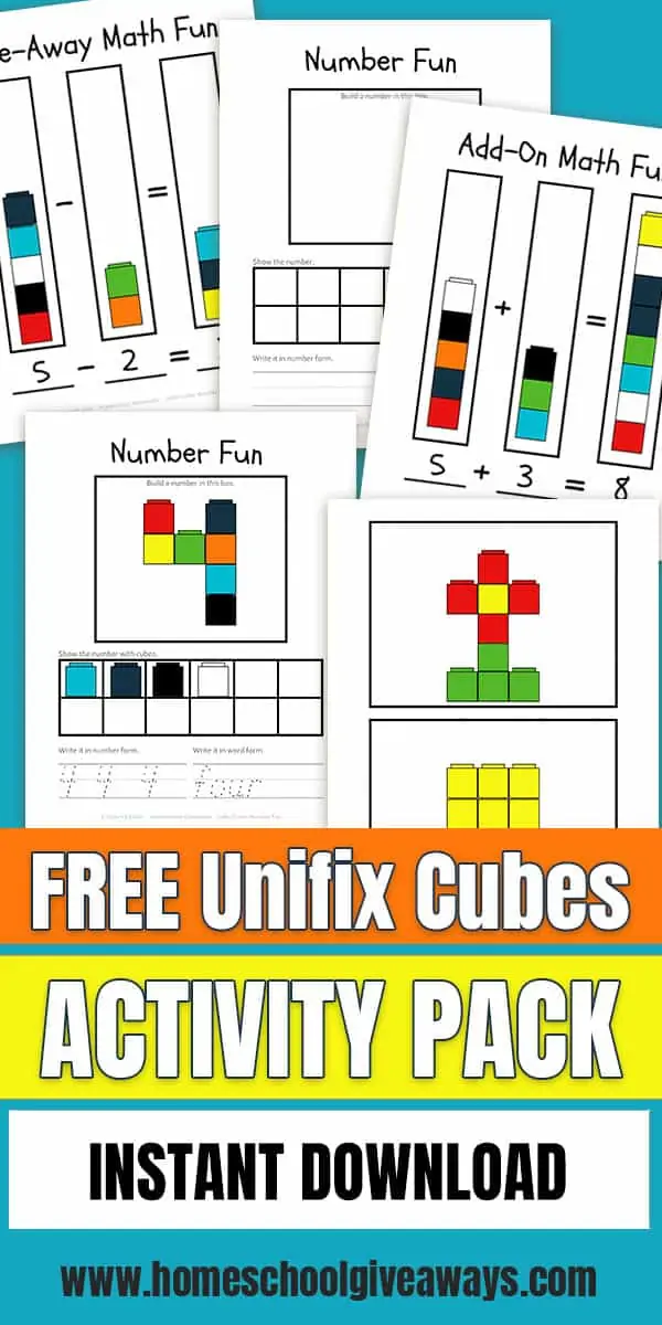 Unifix Cubes Worksheets