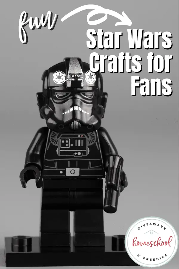 Fun Star Wars Crafts for Fans with image of Lego Star Wars toy