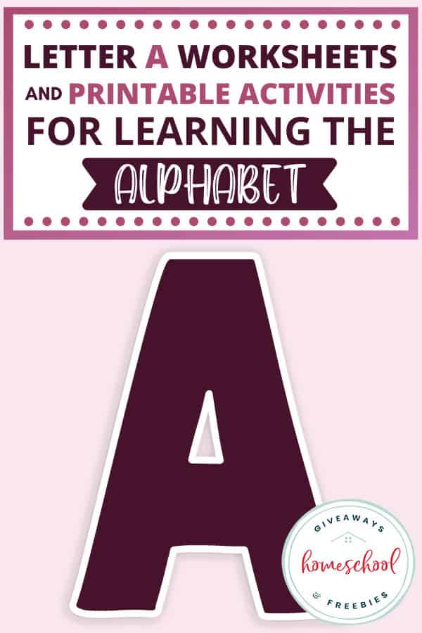 letter a worksheets and printable activities for learning
