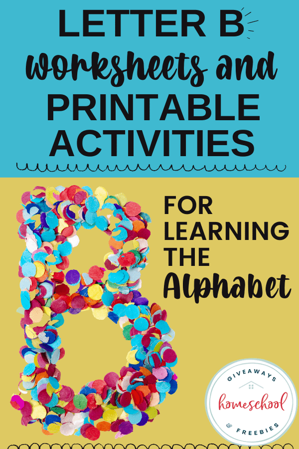 letter b worksheets and printable activities for learning