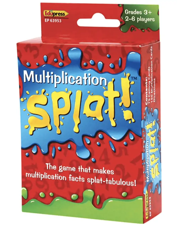 Multiplication Splat! game