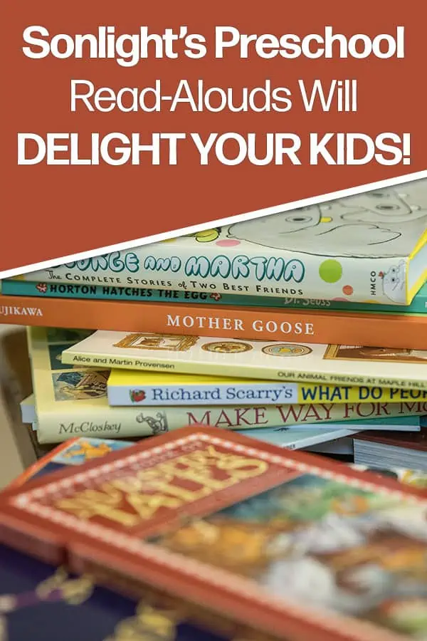 Sonlight Preschool Read Alouds