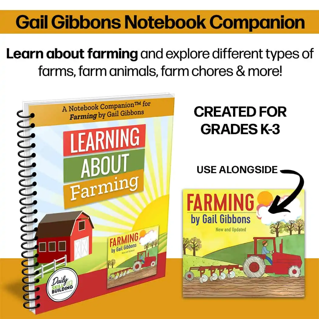 Learning About Farms - A Notebook Companion to Farming by Gail Gibbons