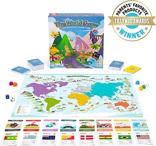 The World Game - Fun Geography Board Game