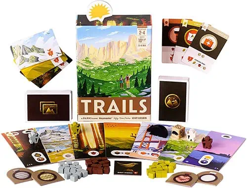 Trails Geography Board Game