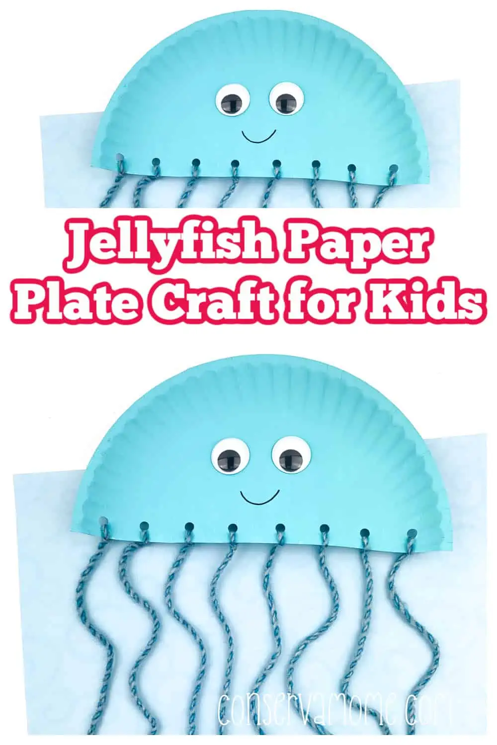 jellyfish paper plate craft for kids