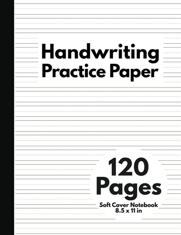 handwriting practice paper for kids