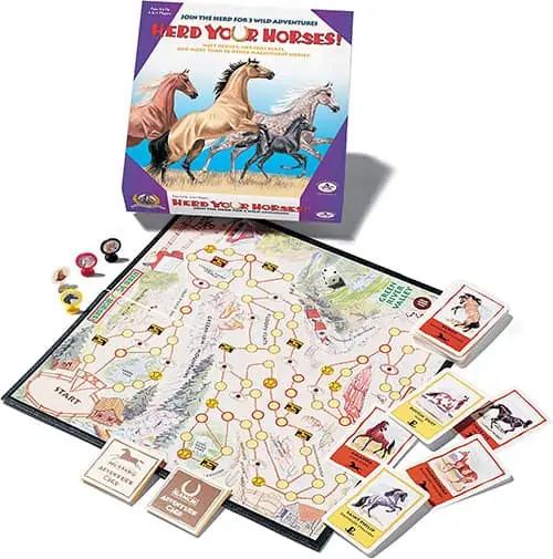 Herd Your Horses Board Game