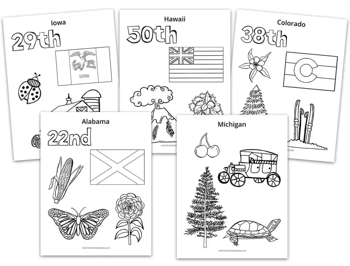 Download and color a free World or United States map with flags