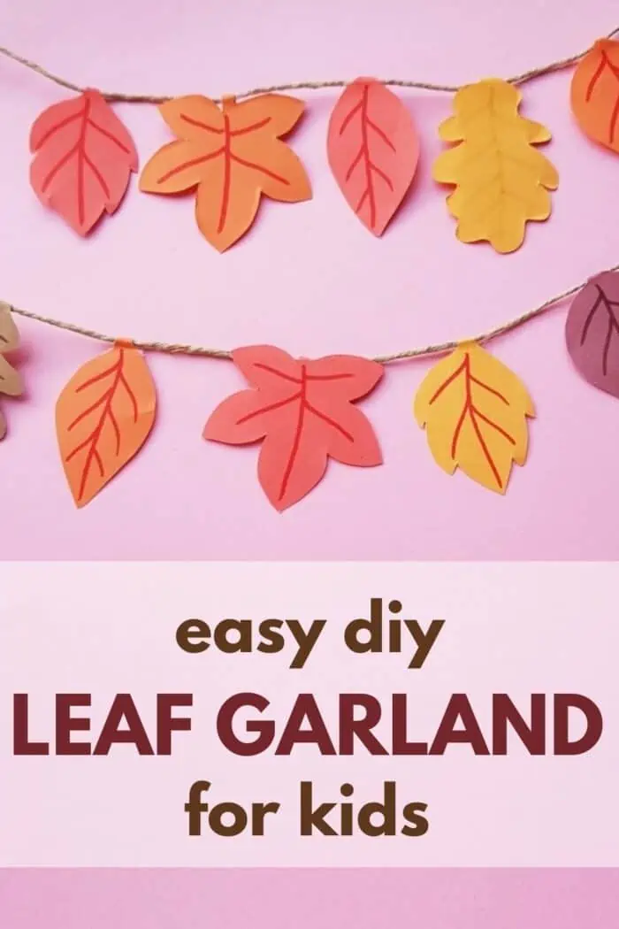 easy diy leaf garland