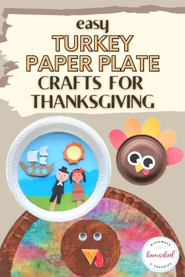 Thanksgiving paper plate crafts