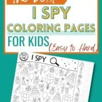 The Best I Spy Coloring Pages for Kids (Easy-Hard)