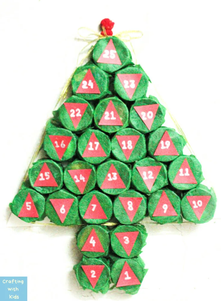 Advent Christmas Tree Calendar