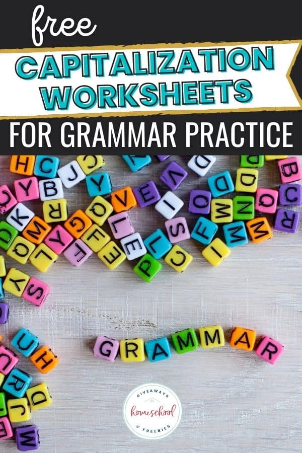 Free Capitalization Worksheets For Grammar Practice