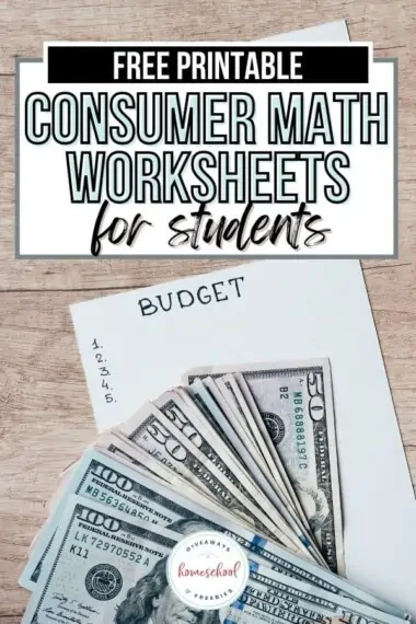 consumer math worksheets