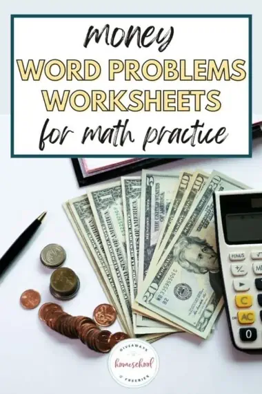 money word problems worksheets