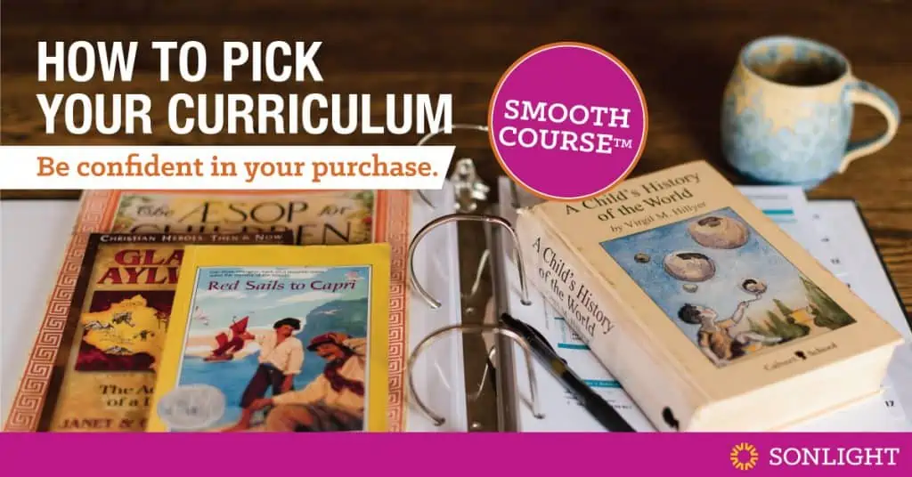 How to pick your curriculum