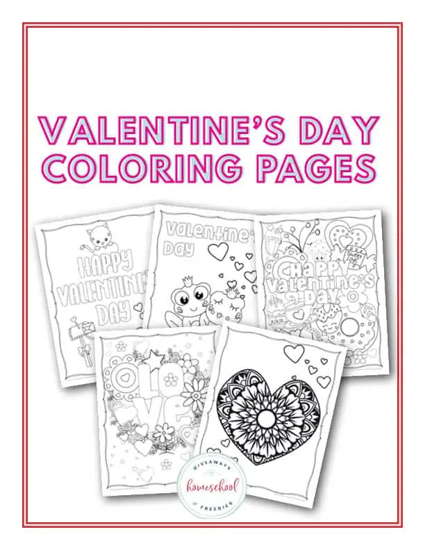 Valentine's Coloring Pages Download