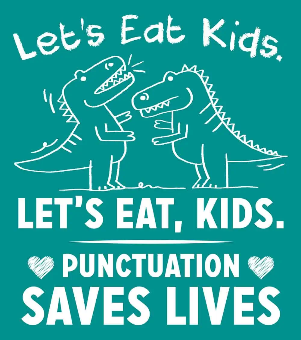 Punctuation Saves Lives Graphic