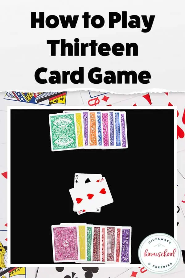 how to play thirteen card game