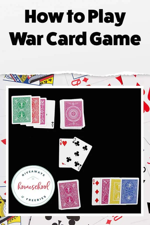 how to play war card game