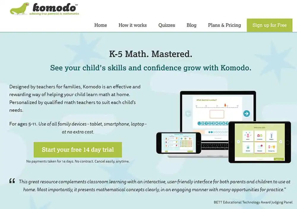 Komodo Math