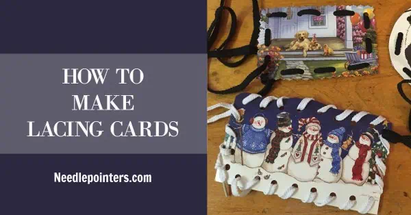 how to make lacing cards