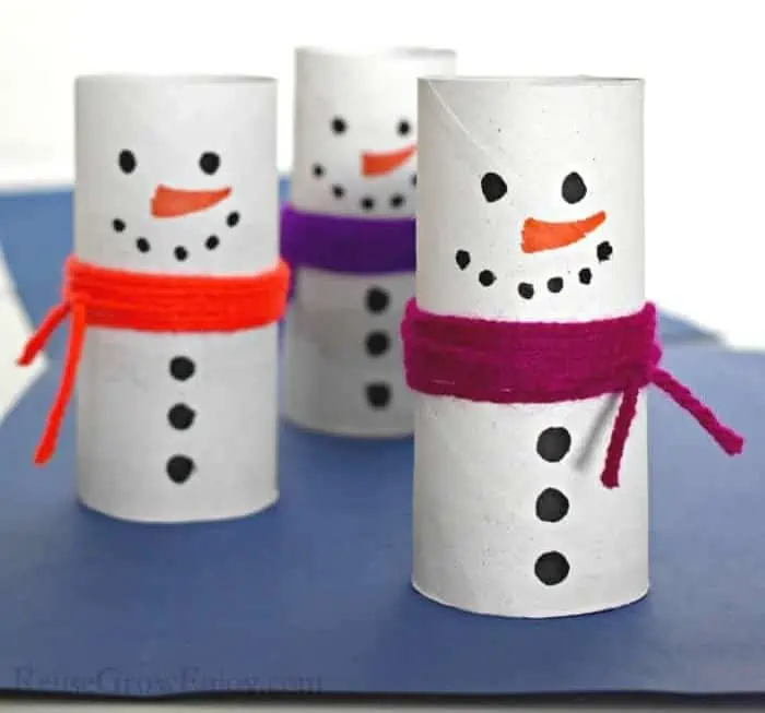 upcycle snowman craft