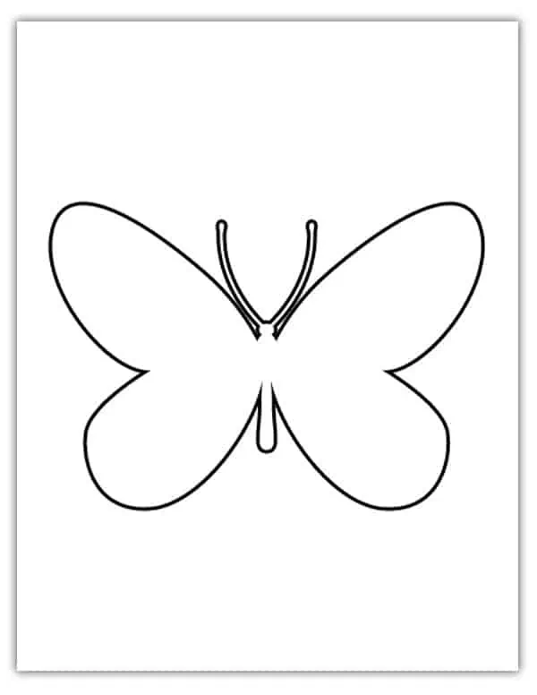 butterfly stencil