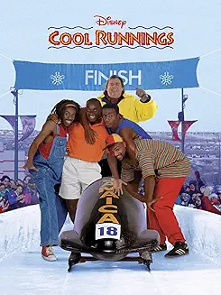 cool runnings title with jamaicans with bob sled