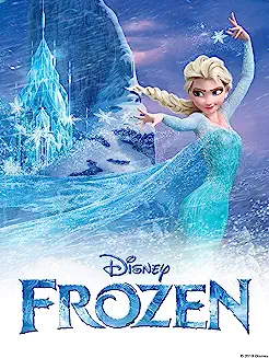 Disneys Frozen movie with Elsa on cover
